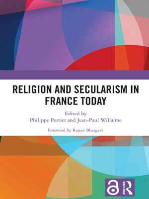 cover image of Religion and Secularism in France Today